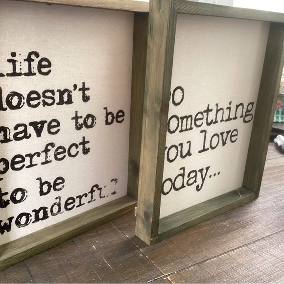 Set of 2 Inspirational Wall Art - Picture 5 of 6